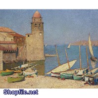 TSD3594 - Tranh sơn dầu nước ngoài vể đẹp của biển